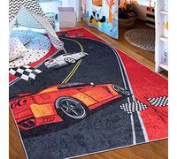 Mazovia Tappeto per Bambini Camera Dei Bambini 140x200cm Rosso Strade