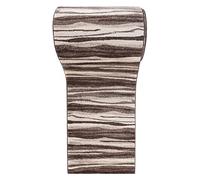 Mazovia Tappeto per Corridoio - Passatoia Corridoio Moderno - Tapis Salon, Chambre, Cuisine e Corridoio - Certifié Oeko-Tex - Tapis de Couloir au Metre - Marrone - 70x100 cm