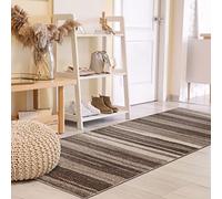 Mazovia Tappeto per Corridoio - Passatoia Corridoio Moderno - Tapis Salon, Chambre, Cuisine e Corridoio - Certifié Oeko-Tex - Tapis de Couloir au Metre - Beige - 70x625 cm