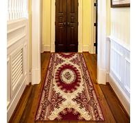 Mazovia Tappeto per Corridoio - Passatoia Corridoio Orientale - Tapis Salon, Chambre, Cuisine e Corridoio - Certifié Oeko-Tex - Tapis de Couloir au Metre - Rosso - 100x1300 cm