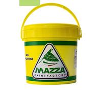 MAZZA Colorificio Pittura per Interni Lavabile Acrilica Lt 5-14 Per Muri Interni Ed Esterni Bianca e Colorata Colorificio (5 Litri, Verde Prato3 Mz1085/5)