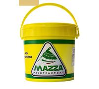 MAZZA Colorificio Pittura per Interni Lavabile Acrilica Lt 5-14 Per Muri Interni Ed Esterni Bianca e Colorata Colorificio (5 Litri, Desert Mz1020/5)
