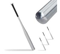 Mazza da baseball in alluminio Mazze sportive antiscivolo 0,44 kg Argento