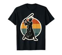 Mazza da Baseball oscillante Statua della libertà Vintage USA Maglietta