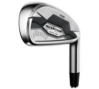 Mazza da golf Iron Callaway Quantum Max OS Mano destra, 5-PW, 6, Regular, Graphite, True Temper Denali Frost Silver 60g