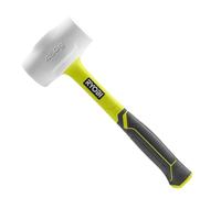 Ryobi RHHM450W - Martello in gomma e fibra di vetro, 450 g, colore: Bianco
