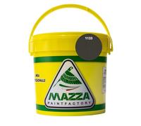 MAZZA Guaina Liquida Impermeabilizzante Monocomponente Colorata Pedonabile All’Acqua Colorificio lt 5 lt 14 (5 Litri, Nero Antracite)