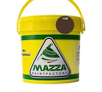 MAZZA Guaina Liquida Impermeabilizzante Monocomponente Colorata Pedonabile All’Acqua Colorificio lt 14 (Marrone Gu1129)