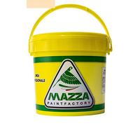MAZZA Pittura Al Quarzo Per Muri Interni Ed Esterni Lt 5 Ad Alto Potere Coprente Colorificio (Savana2 Mz1167)