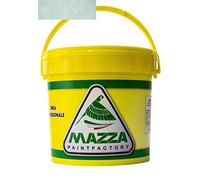 MAZZA Pittura Decorativa Per Interni Effetto Sabbiato Lt 5 Sabbia Colorificio Vernice Muro Effetto Metallizzato Cangiante Perlescente Idropittura Murale Colorata(Grigio Azzurro Chiarissimo Sbp3081)
