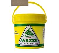 MAZZA Pittura Decorativa Per Interni Effetto Sabbiato Lt 5 Sabbia Colorificio Vernice Muro Effetto Metallizzato Cangiante Perlescente Idropittura Murale Colorata (Beige Tortora Sbp3096)
