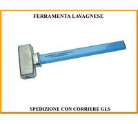 Mazza sacrificale in piombo a manico corto con fissaggio antinfortunistico kg 2