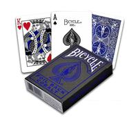 Mazze Da Gioco Bicycle Foil Metal Luxe Blu Nuova Edizione Rider Back Deck USpcc
