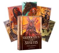 Mazze Del Oracolo Di Dee E Sirene Con Guida Libri Carte Divine Femminili