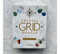 Mazze Di Carte Oracle Crystal Grid Edizione Deluxe Rockpool Publishing Nuovo