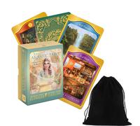 Mazze Di Carte Oracle Di Divinazione Tarocchi Akashici Con Sacchetto