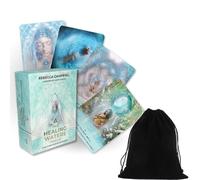 Mazze Di Carte Oracle Healing Waters E Guida Di Rebecca Campbell Con Sacchetto