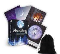 Mazze Di Carte Oracle Moonology E Guida Y. Boland & Nyx Rowan Con Sacchetto