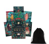 Mazze Di Carte Oracle Spirituali Wicca Ispirazionali Con Guida E Sacchetto