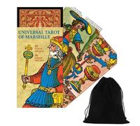 Mazze Di Carte Tarot Di Marsiglia Esoteriche UNIVERSAL Lo Scarabeo Con Borsa