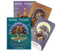 Mazze Di Rune Magiche Oracle Deck Carte Di Divinazione Norrene Con Manuale