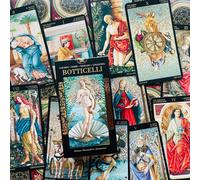 Mazze Di Tarocchi Botticelli D'Oro Esoterica Lo Scarabeo NUOVO