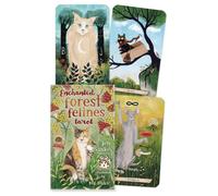 Mazze Di Tarocchi Felines Della Foresta ENCHANTED 78 Carte E Guida Di Llewellyn