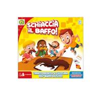 Mazzeo Giocattoli Gioco schiaccia il baffo!, da 3-6 giocatori, 6 bacchette baffi, 32 carte baffi