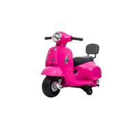 Mazzeo Giocattoli Moto cavalcabile elettrica Mini Vespa Colore Fucsia