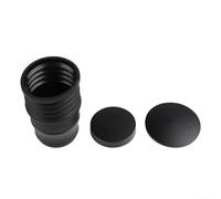 Mazzer - Bidone in silicone per mini filtro dosatore, pompa ad aria a pressione manuale per far fuoriuscire gli avanzi di macinatura, accessorio per macina espresso, colore nero, 112 x 196 mm