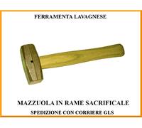 Mazzetta in rame sacrificale da 200 gr a 2000 gr meccanica-restauro