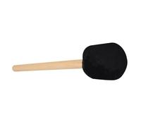 Mazzetta per Grancassa in Legno di Faggio Nera, 1 Pz | Impugnatura Confortevole Antiscivolo, Accessorio per Percussioni da Marcia, per Ragazzo Ragazza e Musicisti