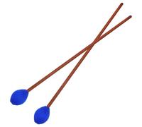 Mazzette per Marimba 2 Pezzi in Acero e Lana per Percussioni | Tongue Drum e Marimba, Impugnatura Pratica e Morbida, Set da Due Pezzi, Blu Colore Casuale
