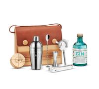 MAZZETTI D'ALTAVILLA GIN SET BARMAN @ HOME ACCESSORI SHAKER STRAINER JIGGER