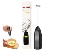 Mazzetto A Mano Rapido, Piccola Racchetta Per Uova A Mano | Creatore Di Schiuma Di Frusta Elettrico, Guida Al Caffè, Sfregamento D', Pipistrelli A Mano Per Mescolare Il Latte, Cucina, Miscela
