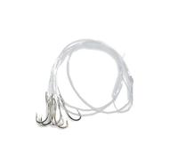 Mazzetto per Cefali 8 Ami - Terminale da Pesca Montato in Nylon Alta Resistenza, Ideale per Cefali con Pastella o Sarda - Pronto all’Uso per Pesca da Molo e Porto (HOOK #7 EU)