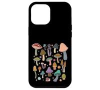 Mazzi di funghi nella natura della foresta Boho con stelle Custodia per iPhone 12 Pro Max