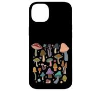 Mazzi di funghi nella natura della foresta Boho con stelle Custodia per iPhone 14 Plus