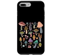 Mazzi di funghi nella natura della foresta Boho con stelle Custodia per iPhone 7 Plus/8 Plus