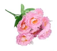 Mazzi di peonie estetiche in seta trasformano il tuo spazio con i nostri fiori artificiali realistici che durano tutto l'anno (rosa chiaro)