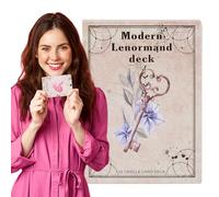 Mazzi di tarocchi - Carte Oracle moderne | Versione inglese Fortune Telling Game Decks per amici, raduni, divinazione del destino, lettura dei tarocchi, principianti e appassionati