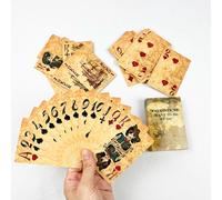 Mazzo carte da gioco vintage Re dei Pirati 60x90mm - Bridge Poker