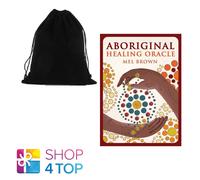Mazzo Carte Oracolo Aboriginal Healing Mel Brown Rockpool con Borsa