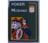 Mazzo Carte Poker Cervetti Modiano Back Dorso Rosso