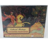 Mazzo Carte Ramino Piatnik Cultural Heritage Lacquer Paintings 2383 Bridge ..