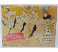 Mazzo Carte Ramino Piatnik Henri de Toulouse Lautrec Ballo Can-Can Troupe de..