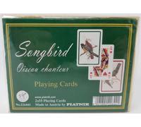 Mazzo Carte Ramino Piatnik Songbird Oiseau Chanteur 226441 Bridge Rummy..