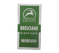 Mazzo Carte Regionali Bresciane da 52 carte Modiano Plasticate Triplex