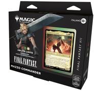 Mazzo Commander di Magic: The Gathering FINAL FANTASY VII - Abilità Limite (mazzo da 100 carte, Collector Booster Sample Pack da 2 carte + accessori) (Versione Italiana)