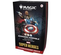 Mazzo Commander di Magic: The Gathering - Marvel Super Heroes - Avengers Uniti (Versione Inglese)